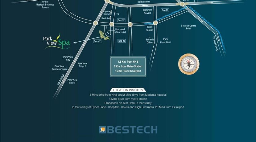 Bestech-Park-View-Spa-47-Location-Map