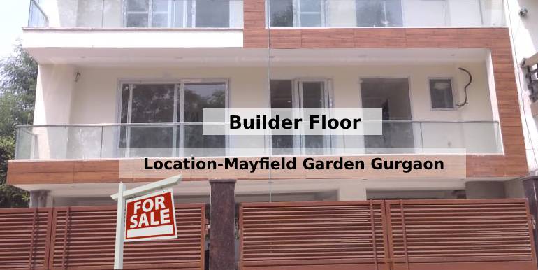 3BHK Builder Floor Mayfield Gardens Sector 51 Gurgaon/Gurugram