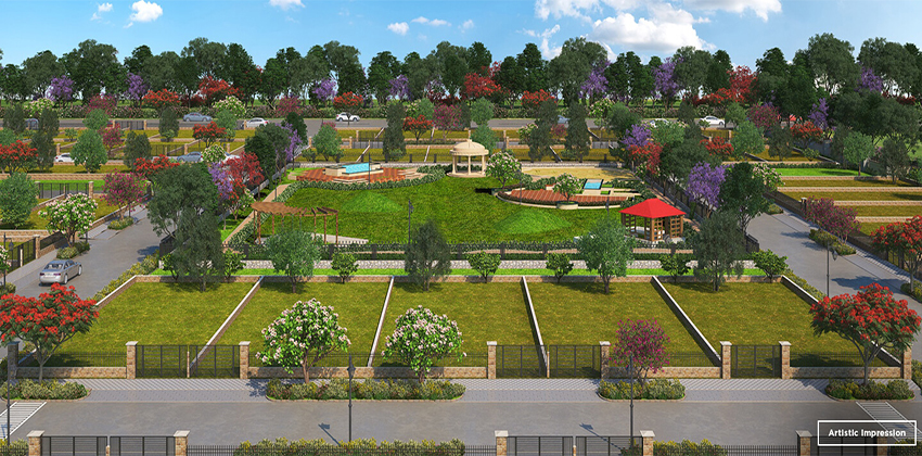 Mikasa Plots Central Park South of Gurgaon